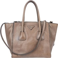 Borsa a mano Prada Leather