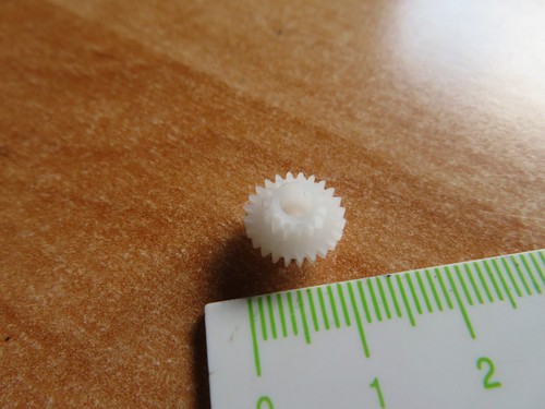 Ingranaggio doppio plastica - in,