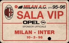 Biglietto Stadio Milan A.C