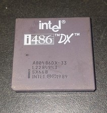 VINTAGE CPU 486 SX 25 INTEL