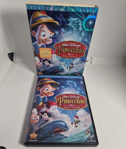 Walt disney pinocchio 70th - disney,