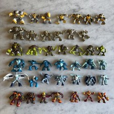 LOTTO GORMITI - SECONDA SERIE - SERIE COMPLETA - 35 ACTION FIGURE + SERIE ORO