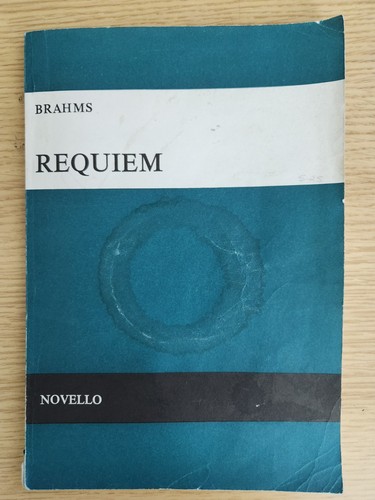 Brahms requiem satb - brahms,