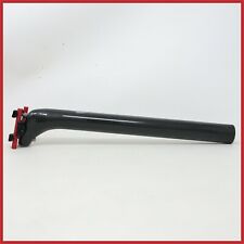 NOS PASSONI REGGISELLA IN FIBRA DI CARBONIO 31,6mm LEGGERO TITANIO BICI DA CORSA STRADA