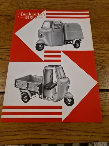 Original 1960 lambretta c - lambretta, fd-c