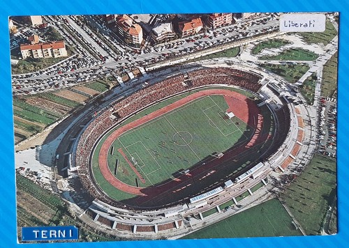 Terni cartolina stadio stadium - terni,
