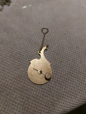 Antico bilancino a pendolo pesa lettere tascabile Istituto Naz assicurazioni