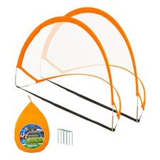 2 pezzi porte da calcio per