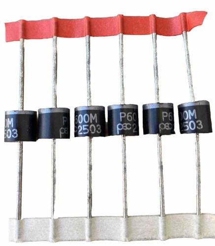 10x p600m diodo raddrizzatore - 10x,