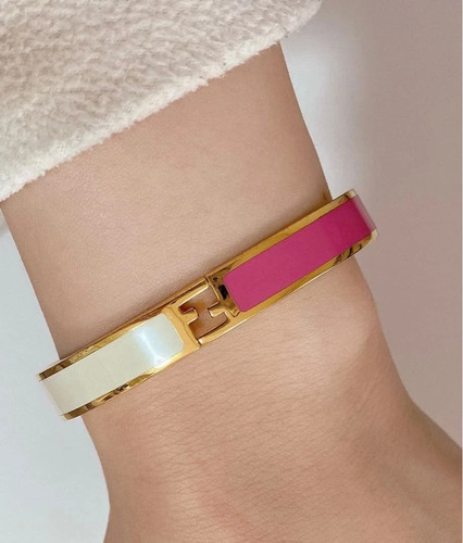 Bracciale fendi metallo - bracciale,
