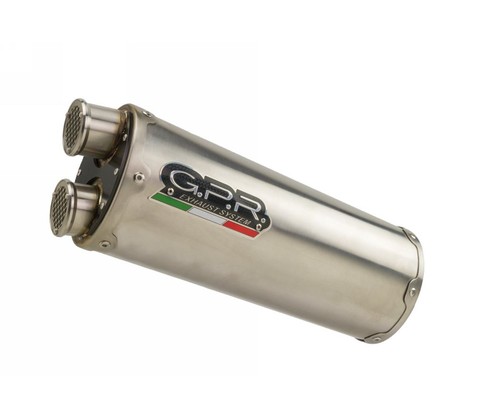 Scarico completo gpr dual inox - scarico,
