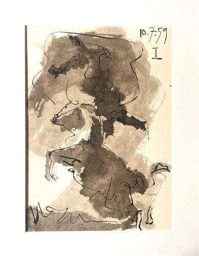 Pablo picasso litografia - -,