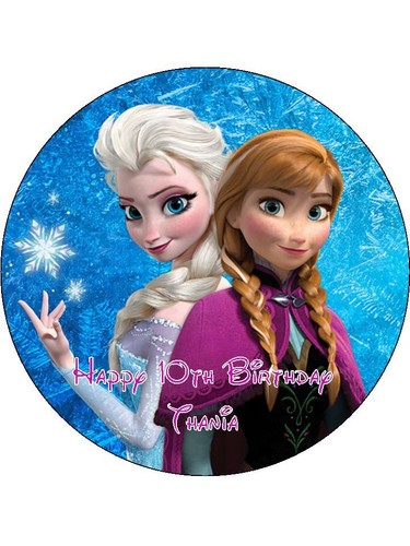 Topper torta compleanno disney - torta,