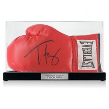 Guantone da boxe autografato