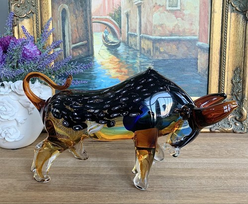Toro scultura vetro - , figura