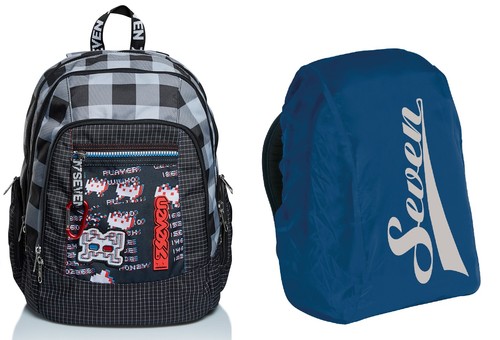 Zaino scuola advanced seven - scuola,