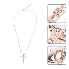  Collana pendente crocifisso