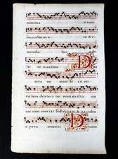 Manoscritto antifonale