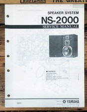 Yamaha NS-2000 Manuale di servizio altoparlanti *Originale*