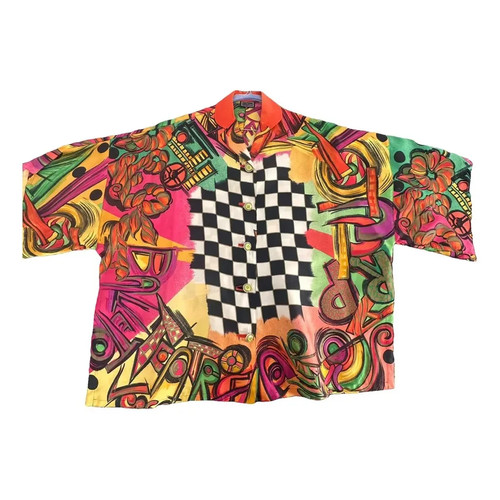 Gianni versace shirt s 1991 - "gianni,