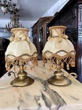 Coppia di lampade abat jour