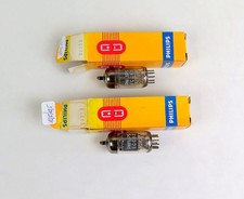 NUOVO / 2x Philips ECC82 / 12AU7 / Mullard / Blackburn Gf2 / B9 / tubo / stesso codice