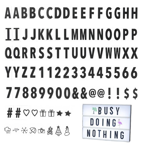 Lettere luminose decorative - , e