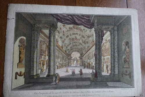 Rome vue optique du 19e - :,