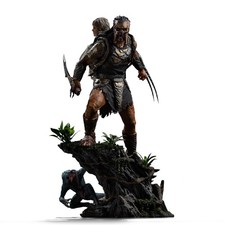 PREORDER Predator Badlands Art Scale Statue 1/10 Predator Dek & Thia