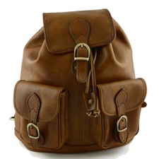 Zaino in Pelle Conciata al