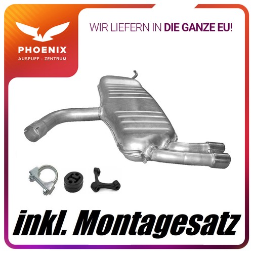 Silenziatore scarico audi - silenziatore,