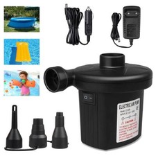 POMPA ELETTRICA 220 e 12 VOLT PER CANOTTI MATERASSINI GONFIA SGONFIA GONFIATORE