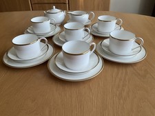 Wedgwood California set 6 posti caffè/tè + latte e zucchero, buone condizioni