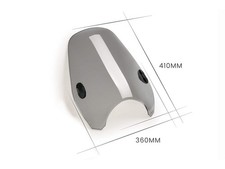 Puig Custom II Schermo Parabrezza Moto per Yamaha VMax (85-02)