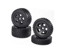 Carson 500900027 2WD Buggy su strada ruote e pneumatici (nero) (per Tamiya DT02/DT03)