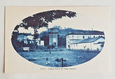 cartolina ceva cuneo antica torre di porta tanaro f.piccolo '900