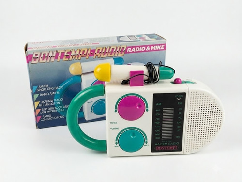 Bontempi radio con microfono - radio,