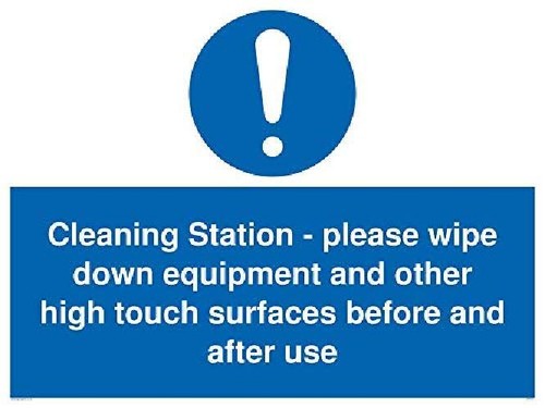 Stazione pulizia si prega - di,