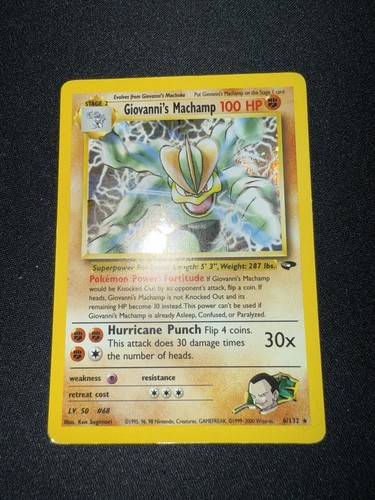 Giovanni machamp 132 - giovanni's,