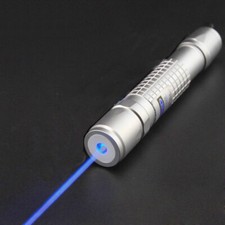 Puntatori laser viola messa a fuoco regolabile 405nm con caricatore e batterie