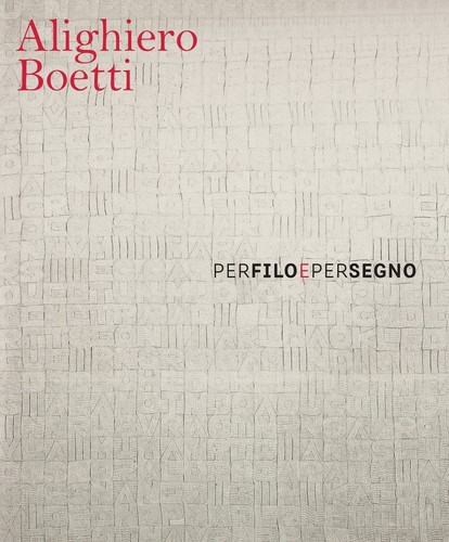 Alighiero boetti per - boetti., e