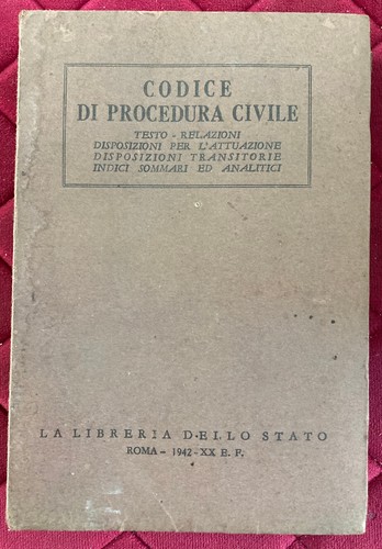Codice procedura civile - codice, di