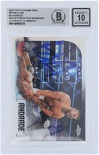 Andrade wwe firmato 2020 topps - 2020,