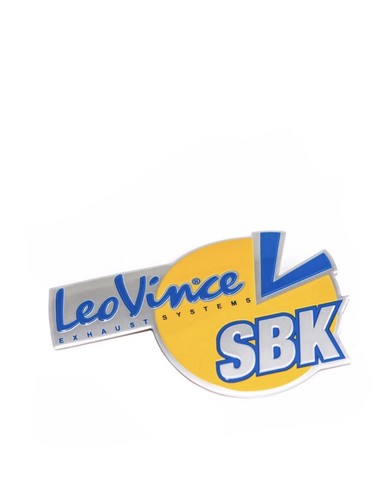 Targhetta adesiva leovince sbk - targhetta,