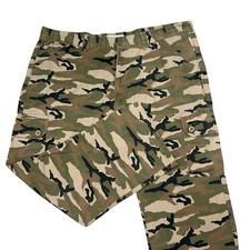 ECKO UNTLD Pantalone Cargo Uomo 50X32 Verde Marrone Y2K Mimetico