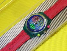 Swatch chrono pink springs - swatch,