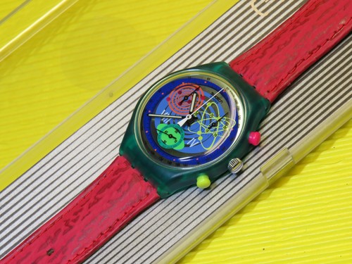 Swatch chrono pink - pink,