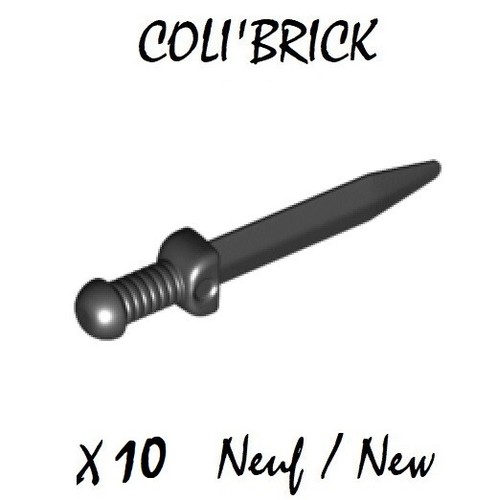 Lego 18034 10x arme epée - -,