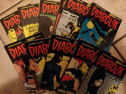 Diabolik swiss lotto 11albi - diabolik,