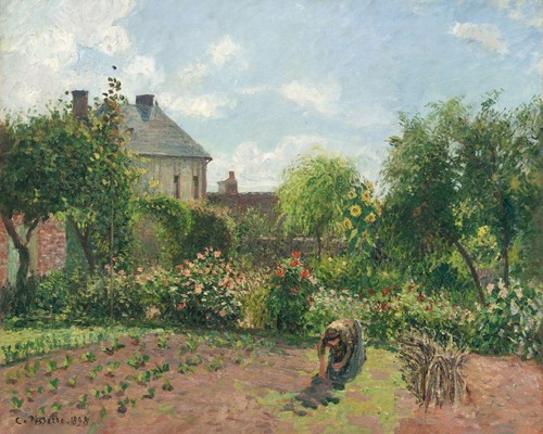 Camille pissarro giardino - il,